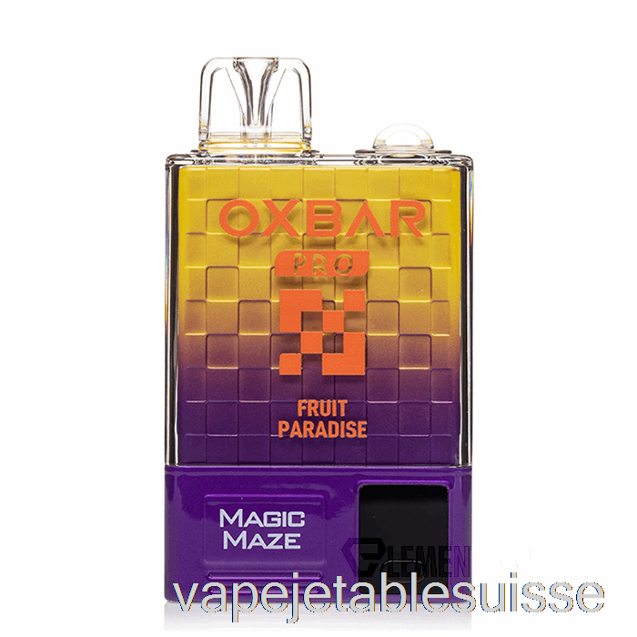 Vape Suisse Oxbar Magic Maze Pro 10000 Fruit Paradis Jetable